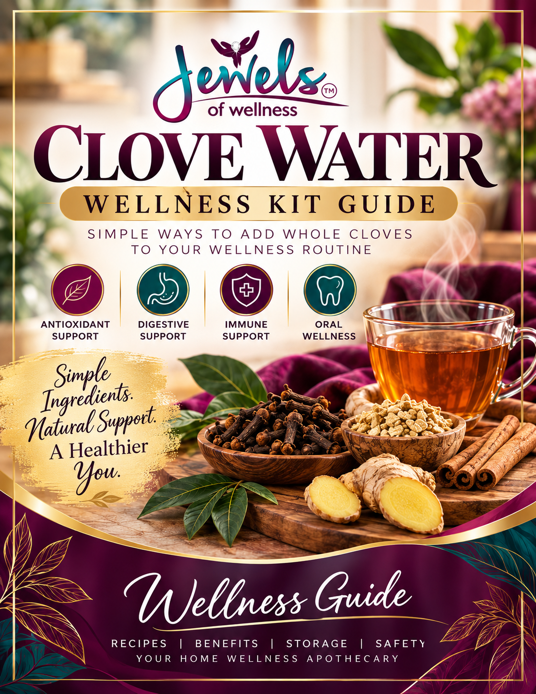 Clove Water Wellness Digital Guide